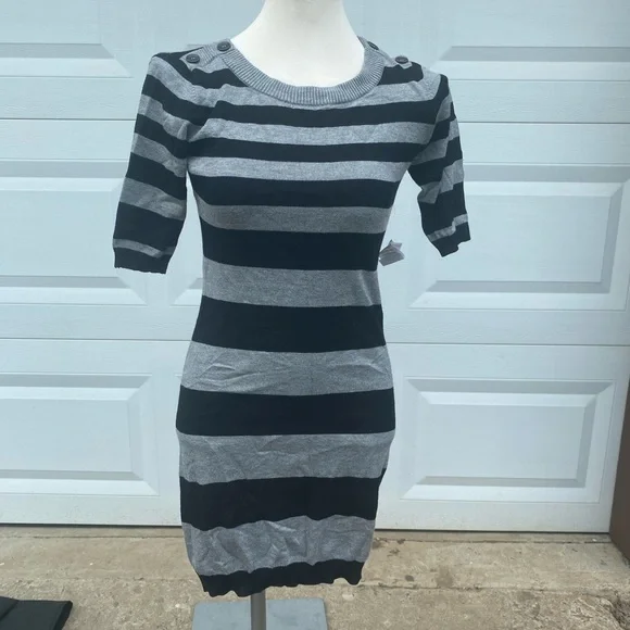 body central bodycon dresses Body Central Bodycon Midi Dress Womens Medium Multicolor Geometric Aztec  Casual